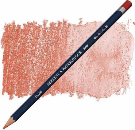 Derwent Watercolour Potlood - Deep Vermilion 14