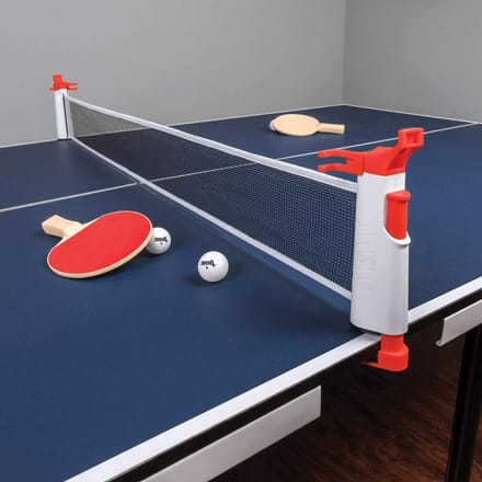 Tafeltennis Net Set - Pingpong Net - Overal Spelen - Intrekbaar Net - 5-FT - Wit Oranje