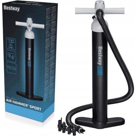 Bestway Handpomp Sport 25x10,5x65 cm Opblaasbaar en Kamperen 62227
