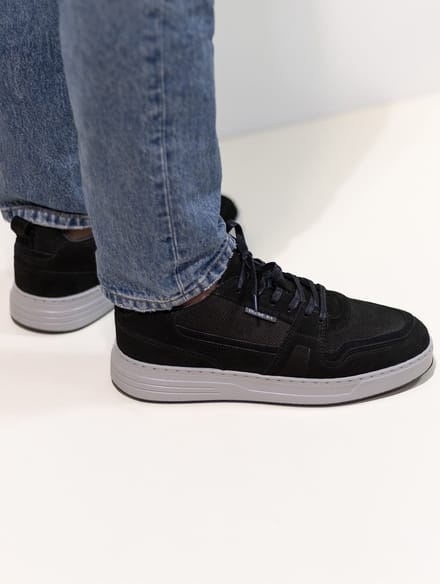 Cycleur de Luxe Giro Sneakers zwart Nubuck - Maat 42