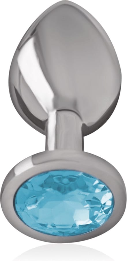 INTENSE ANAL TOYS | Intense - Anal Plug Metal Blue Size L