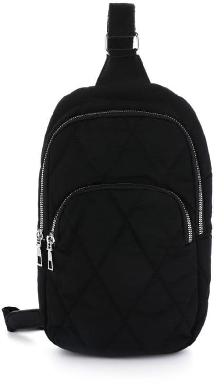 Travel tas - cross body tas - zwart - PU - cadeau tip
