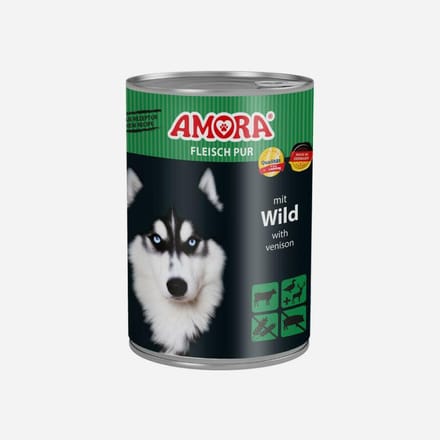 AMORA Hond Pur 6x400g - Wild