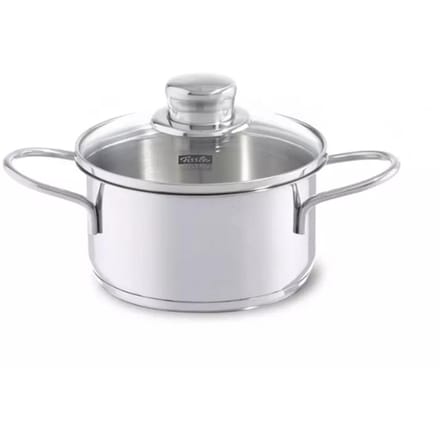 Fissler Snacky Kookpan met Glasdeksel 12cm