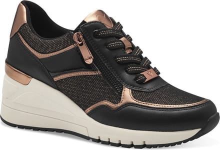 Marco Tozzi Dames Sneaker 2-23743-42 071 F-breedte Maat: 39 EU