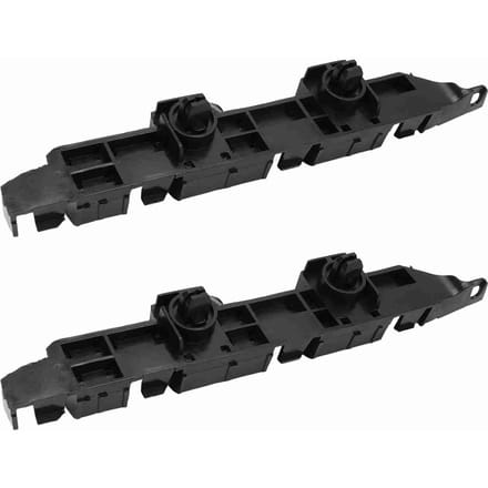 Paire de supports latéraux de pare-chocs avant 71193SDAA01 Remplacement pour Accord Hybride 2005‑2007 black