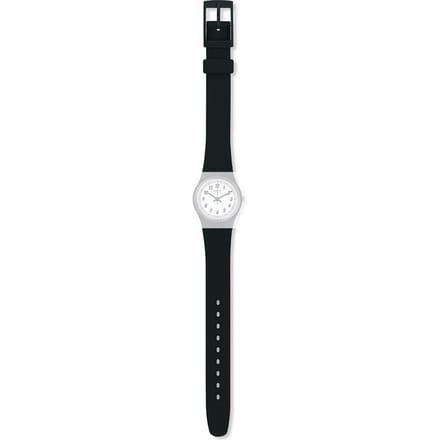 Swatch Plastic - Originals Small (25mm) - L ALB184 LB184 Something Black Horlogeband