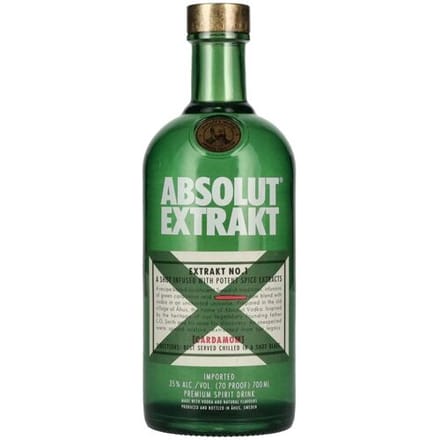Absolut Wodka Absolut Extrakt No. 1 Cardamom Premium Spirit Drink 35% Vol. 0,7l