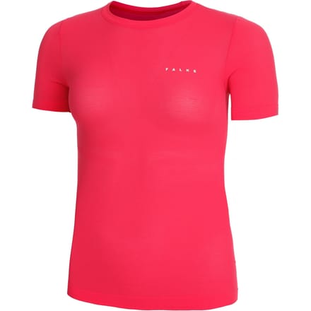FALKE Ultralight Cool sneldrogend functioneel materiaal functioneel shirt met korte mouwen dames rood - maat M