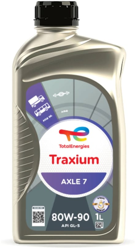 Total Traxium Axle 7 80w90 versnellingsbak olie 1 liter