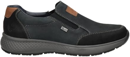 Rieker Instappers blauw Nubuck - Maat 43