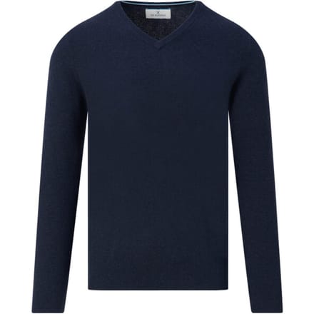 The BLUEPRINT Premium Trui V-hals Donkerblauw Heren