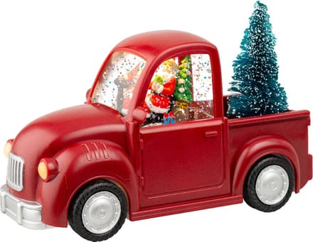 Luxe sneeuwbol auto
