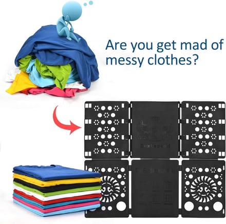Verstelbare Kledingvouwer voor Efficiënt en Ruimtebesparend Vouwen van Kleding