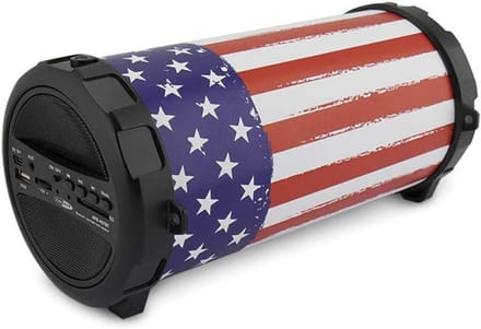 Draadloze Bluetooth Speaker met FM Radio, USB, SD en AUX - 16 Uur Speeltijd