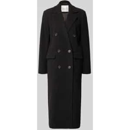 Regular fit lange jas van wolmix Model 'Frannie'