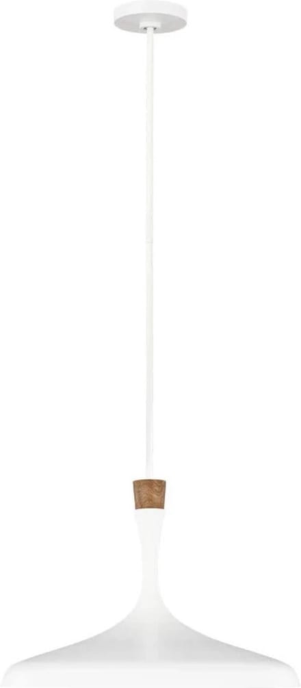 Moderne Hanglamp - Steady Lighting - Metaal - Modern - E27 - L: 48.2cm - Voor Binnen - Woonkamer - Eetkamer - Wit