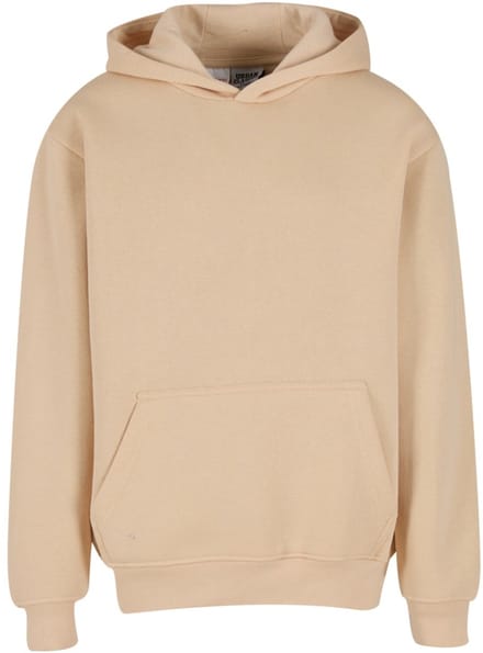 Urban Classics - Basic Essential Kinder hoodie/trui - Kids 122/128 - Creme