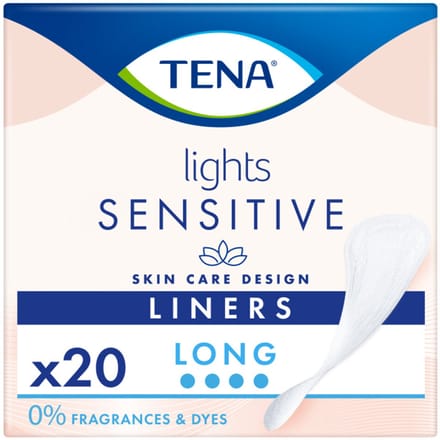 TENA Sensitive Lights Long - 3 x 20 stuks - Voordeelverpakking
