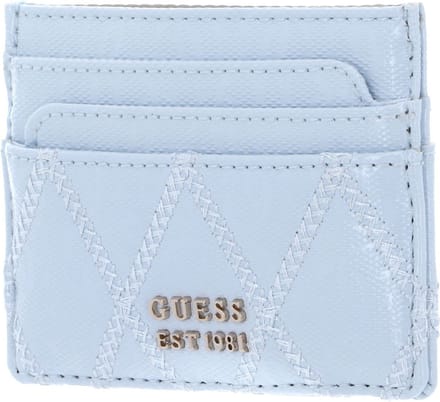 GUESS Kaarthouder Adi SLG Card Holder Sky Blue Lichtblauw
