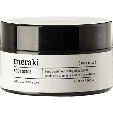 Meraki Olijf bodyscrub Silky mist 200 ml