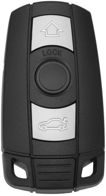 Dailygoods - Smart Sleutelhoes voor BMW E-serie - 3 Knoppen Vervangingscase