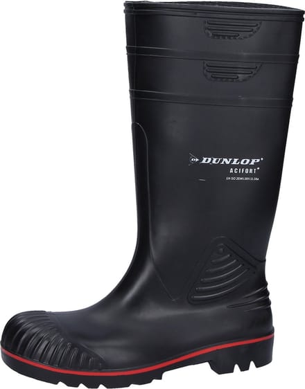 Dunlop A442031 Acifort Zwart Knielaarzen S5 Heren