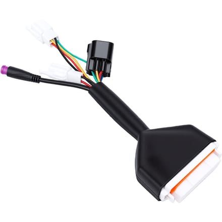 Elektrische Fiets Controller Hoofdlijn Kabelboom Assemblage Vervanging voor Tuttio Soleil01 Compatibel met M Knop black