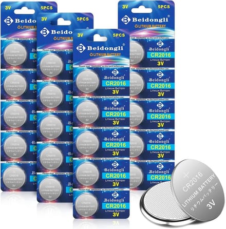 3V Lithium Knoopcel Batterij CR2016 - 20 Stuks