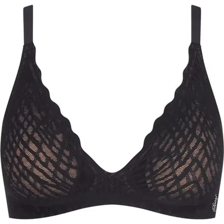 Sloggi ZERO Feel Bliss THE UP P Bra Dames Beha - ZWART
