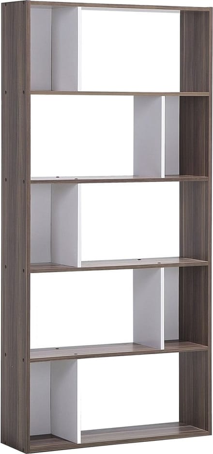 ORILLA - Boekenkast - Donkere houtkleur - MDF