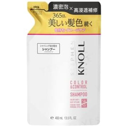 Kose - Stephen Knoll Color & Control Shampoo W 400ml Refill
