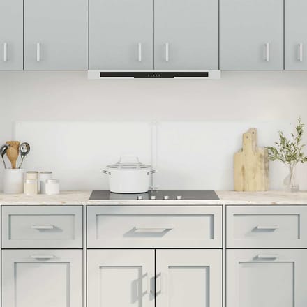 vidaXL - Spatschermen - keuken - 2 - st - 80x40 - cm - gehard - glas - transparant