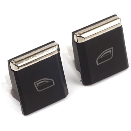BDP643-1 2 stuks voorste raam hoofdschakelaar knop kap afdekking 7 PP959858R DML voor Porsche Panamera Cayenne 2 Macan 2015