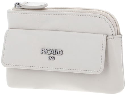 PICARD Leren sleutelgeval Bingo Key Case Cream crème