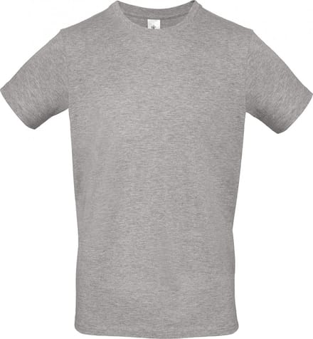 Classic E150 T-shirt B&C Collectie Sport Grijs Maat L