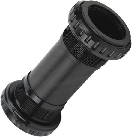 Fietstrapas - Trapas Beugel - Fietsen Onderhoud - Aluminiumlegering Constructie - 68-73 Mm - Zwart