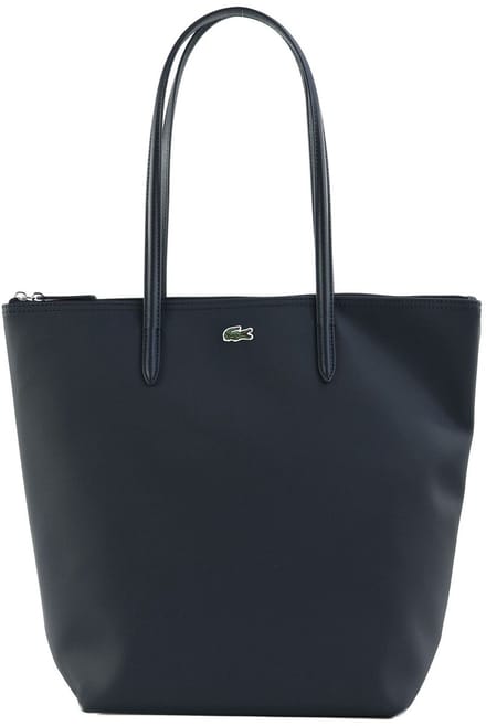 LACOSTE shopper Vertical Shopping Bag Penombre donkerblauw