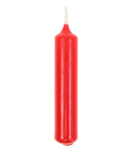 Piramidekaarsen rood 24 st