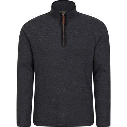 Mountain Warehouse Heren Beta Contrast Ritssluiting (Houtskool)