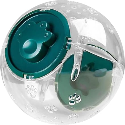 Loopbal voor Hamsters - Huisdier renbal - Actieve speeltijd - Stil en geruisloos ontwerp - 18 cm diameter - Groen