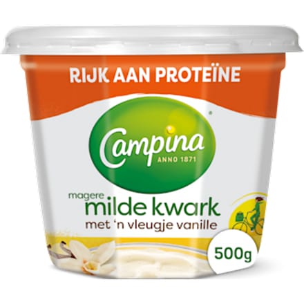 Magere kwark vanille