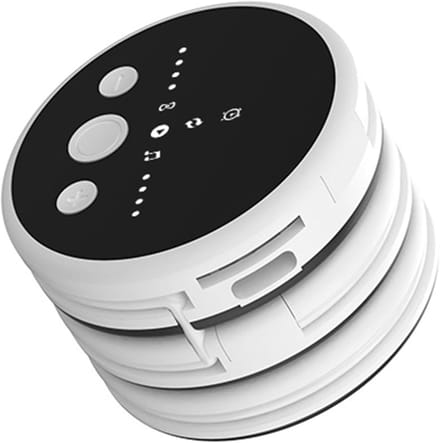 Draagbare Muziekdoos - Luidspreker Witte Ruis - Slaapcomfort Thuis - Opvouwbaar Lichtgewicht - 8.5x6.2x4.2 cm - Wit