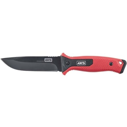 4K5 Tools TK 200 Fixed Drop Knife 600.200A Messenslijper Rood, Zwart