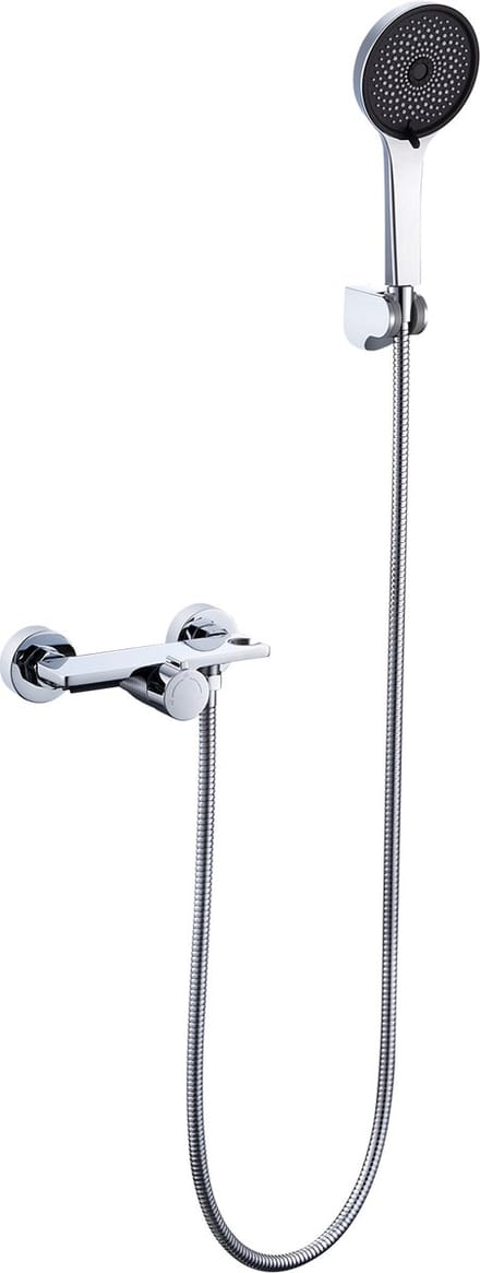 Auralum max Badkraan Chroom - Mengkraan - Met 5 functies handdouche - 150 mm Hartafstand
