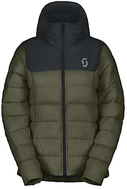Scott Insuloft Warm outdoorjas - zwart/groen - maat M