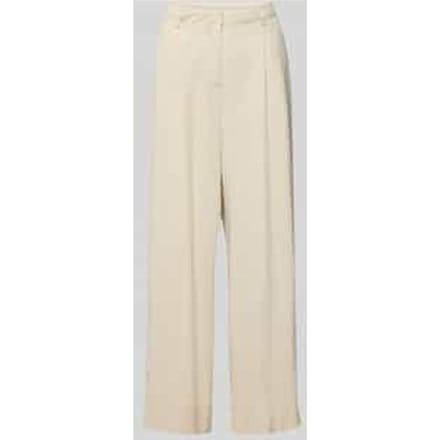 Stoffen broek met Franse steekzakken, model 'ADELINE'