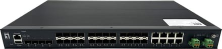 LevelOne IGU-2872 netwerk-switch Managed L2+ Zwart