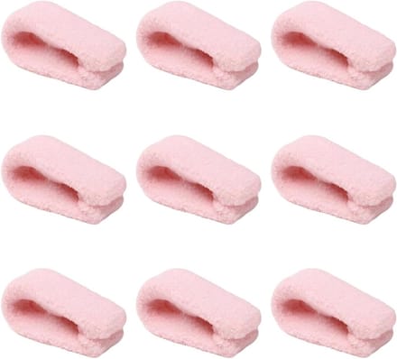 Dekbedclips - Dekbedbevestiging - Beddengoed Fixeren - Antislip Ontwerp - 9 Stuks - Roze