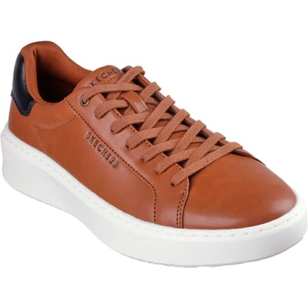 Skechers Court Break - Suit Sneaker - Heren Sneakers - Bruin